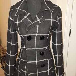 Black & White Coat